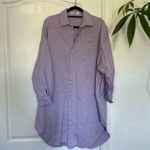 Lilac Red Sky Don’t Touch Me Shirtdress